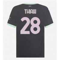 Pánský Fotbalový dres AC Milan Malick Thiaw #28 2024-25 Třetí Krátký Rukáv